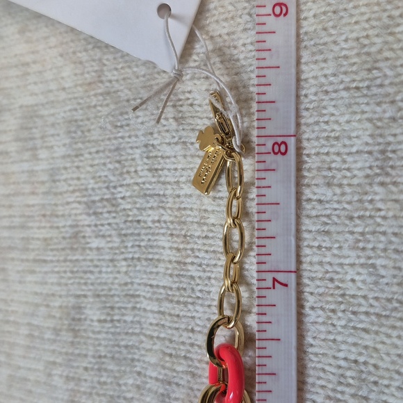 Kate Spade Mod Moment Geranium Link Bracelet - New - Picture 6 of 6